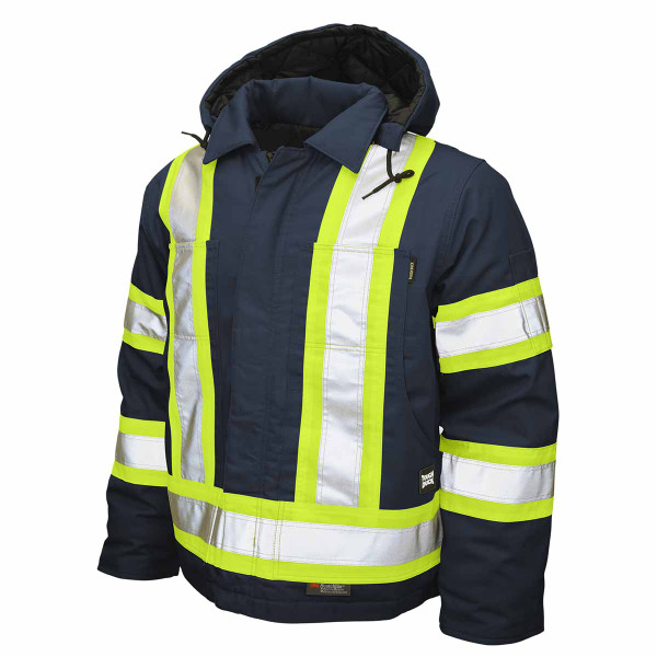 Cotton Duck Safety Jacket Xs-X